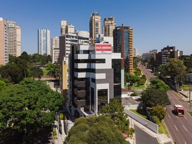 Foto do Sala - Sala à venda 2 Vagas 42.44M² Mossunguê Curitiba - PR | Terrasse Hemisphere - Comercial | Vibra Imob
