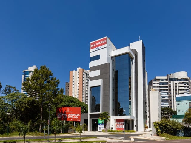 Foto do Sala - Sala à venda 2 Vagas 42.44M² Mossunguê Curitiba - PR | Terrasse Hemisphere - Comercial | Vibra Imob