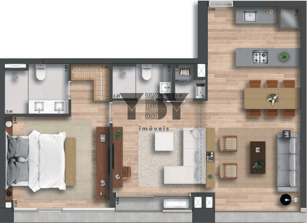 Apartamento, 3 quartos, 134 m² - Foto 22