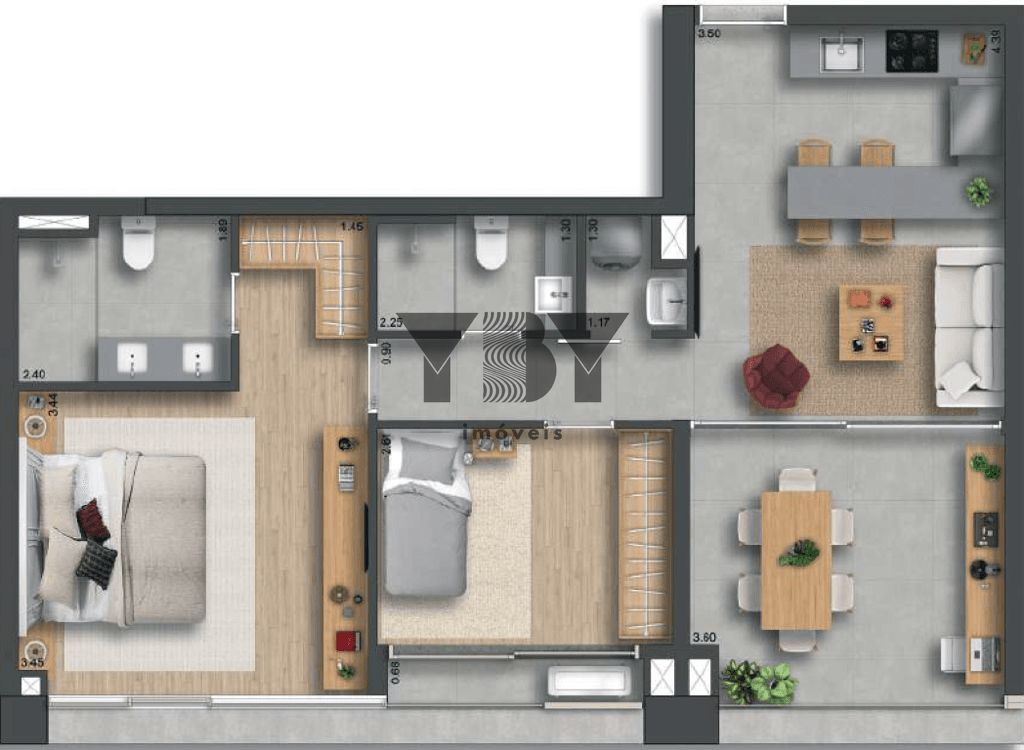 Apartamento, 3 quartos, 134 m² - Foto 23