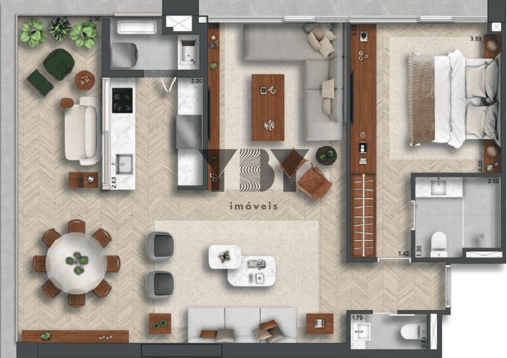 Apartamento, 3 quartos, 134 m² - Foto 25