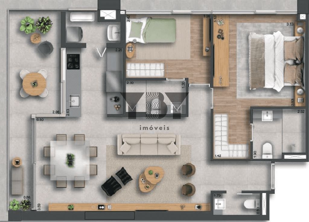 Apartamento, 3 quartos, 134 m² - Foto 26