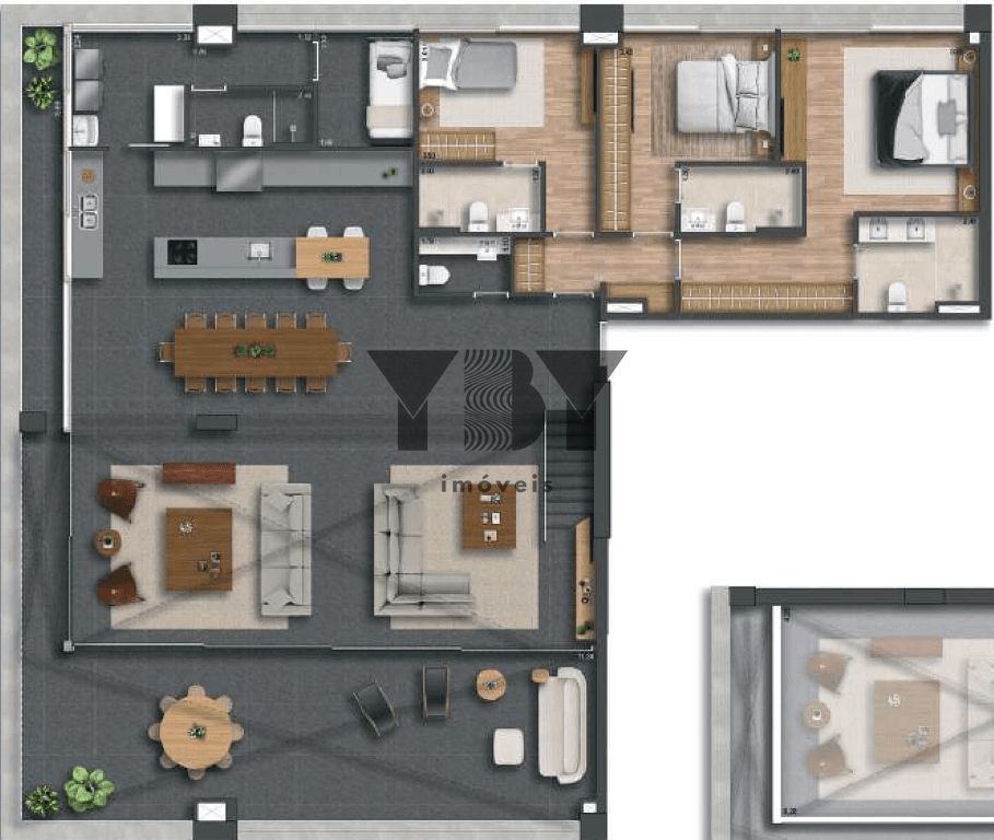 Apartamento, 3 quartos, 134 m² - Foto 36