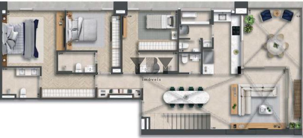 Apartamento, 3 quartos, 134 m² - Foto 38