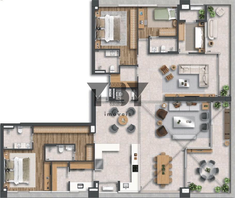 Apartamento, 2 quartos, 137 m² - Foto 27