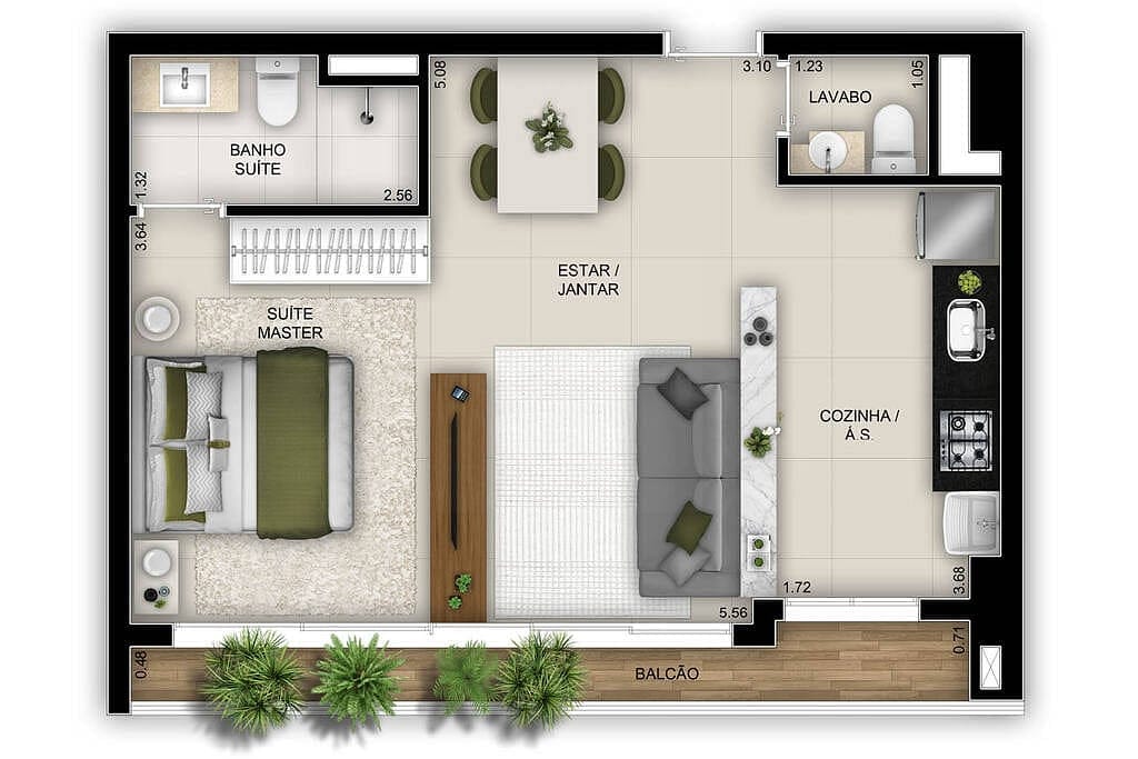 Apartamento, 3 quartos, 129 m² - Foto 31