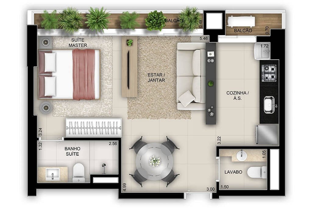 Apartamento, 3 quartos, 129 m² - Foto 32