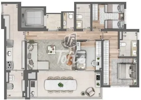 Apartamento, 4 quartos, 161 m² - Foto 16