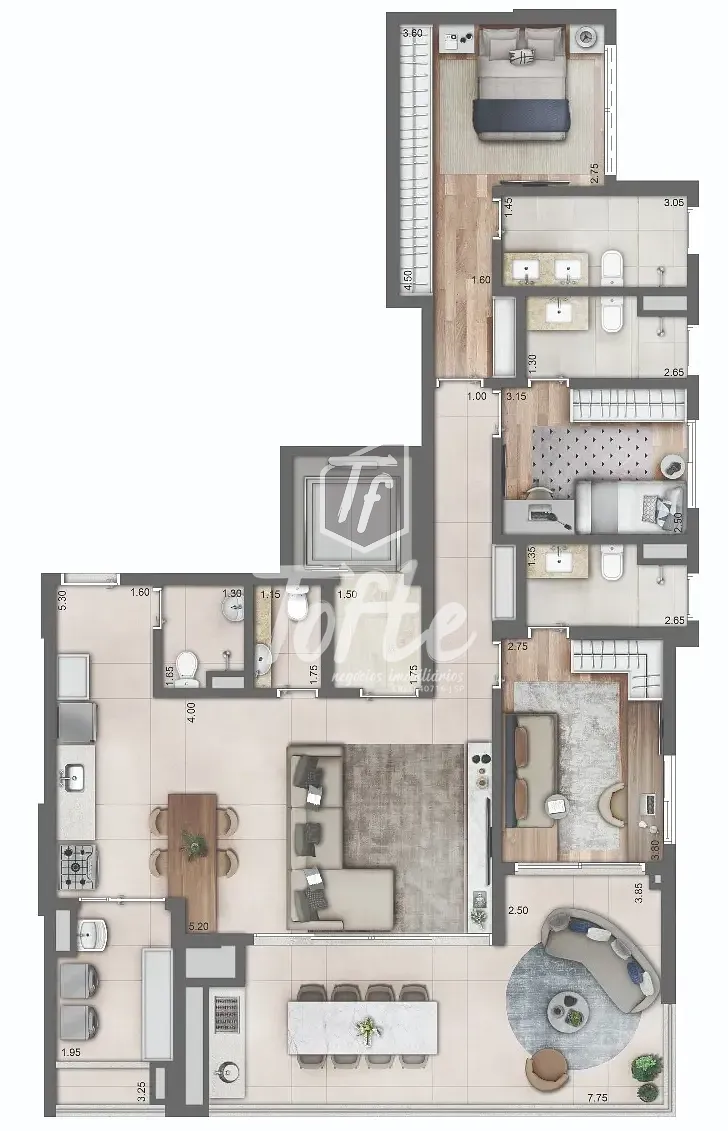 Apartamento, 4 quartos, 161 m² - Foto 19