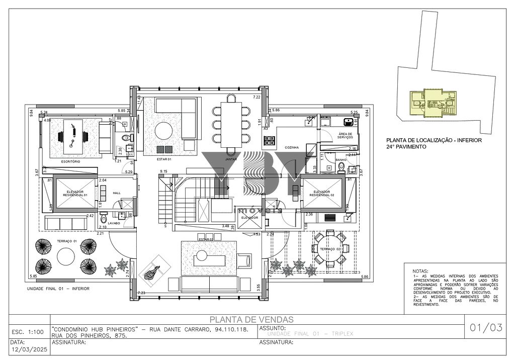 Cobertura, 2 quartos, 328 m² - Foto 37