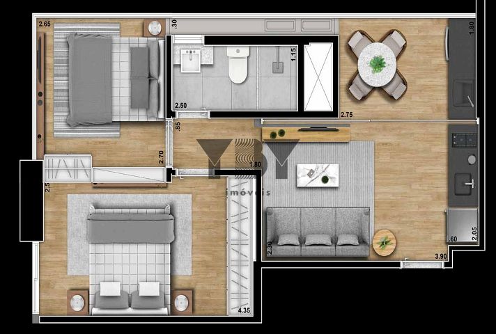 Cobertura, 2 quartos, 328 m² - Foto 33