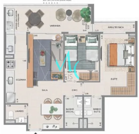 Apartamento, 3 quartos, 144 m² - Foto 20