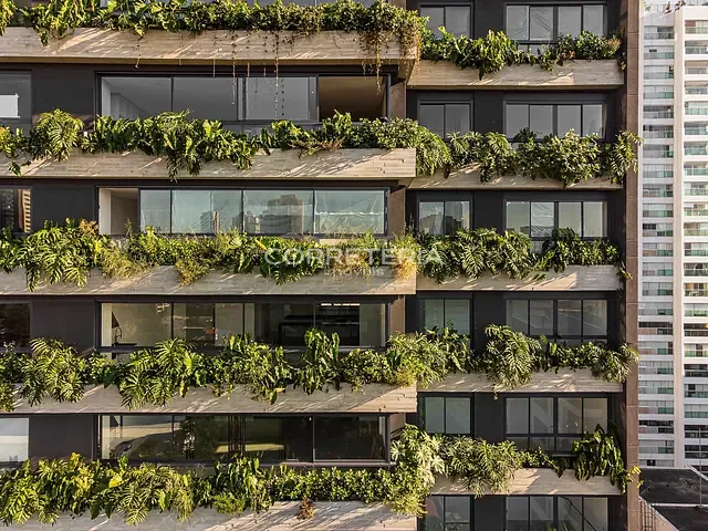 Apartamento 4 quartos e 6 banheiros, à venda, no bairro Brooklin Novo em São Paulo