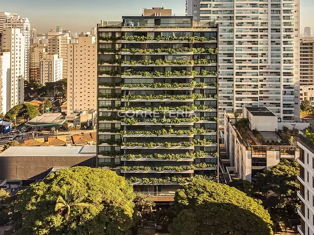 Apartamento 4 quartos e 6 banheiros, à venda, no bairro Brooklin Novo em São Paulo