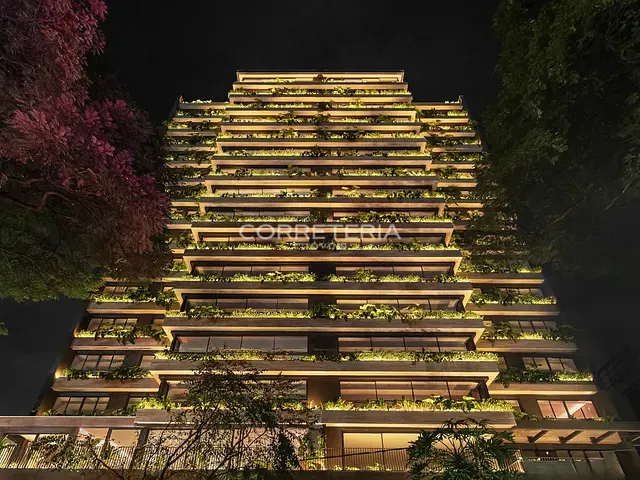 Apartamento 4 quartos e 6 banheiros, à venda, no bairro Brooklin Novo em São Paulo