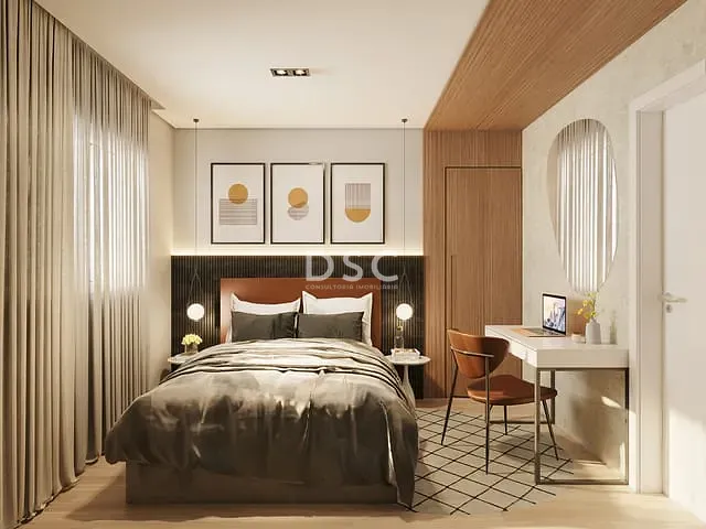 Apartamento 3 quartos e 2 banheiros, à venda, no bairro Tingui em Curitiba