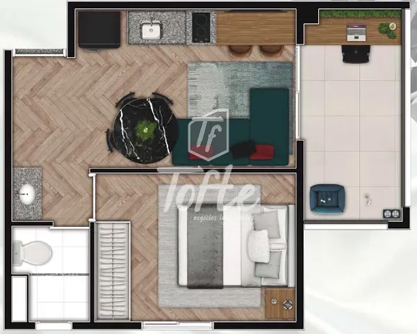 Apartamento, 1 quarto, 25 m² - Foto 32
