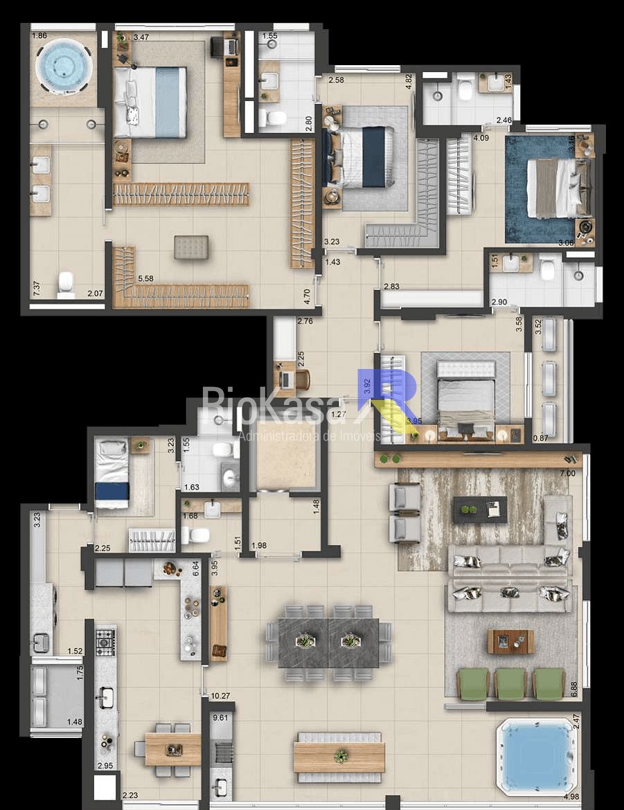 Apartamento, 3 quartos, 153 m² - Foto 22