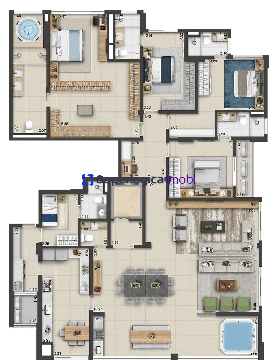 Apartamento, 3 quartos, 153 m² - Foto 22