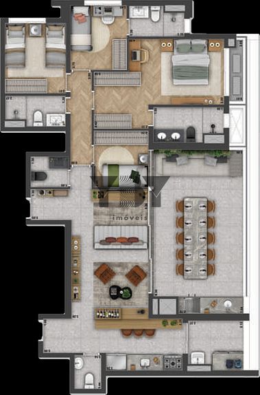 Cobertura à venda com 4 quartos, 280m² - Foto 18