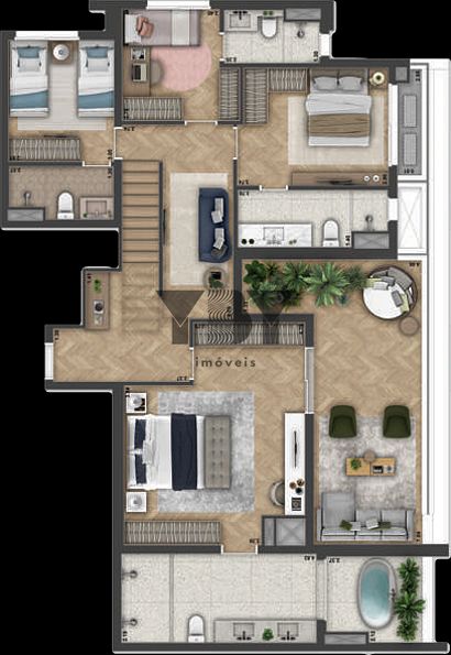 Cobertura à venda com 4 quartos, 280m² - Foto 20