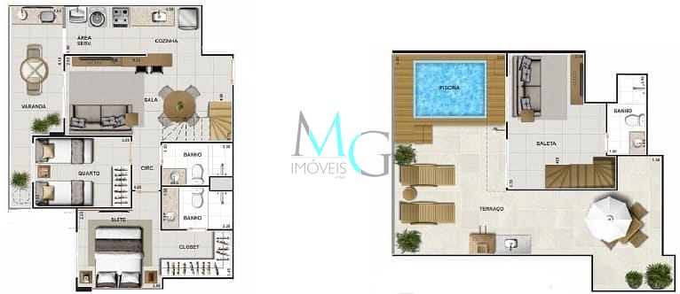 Apartamento, 2 quartos, 58 m² - Foto 26