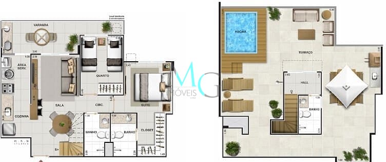 Apartamento, 2 quartos, 58 m² - Foto 30