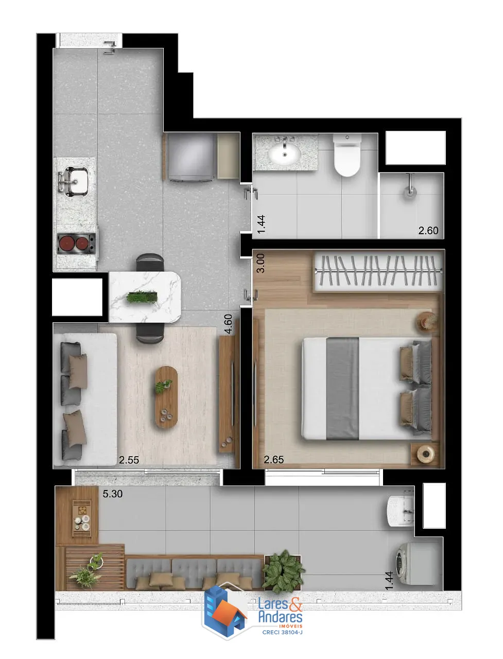 Apartamento, 2 quartos, 78 m² - Foto 11