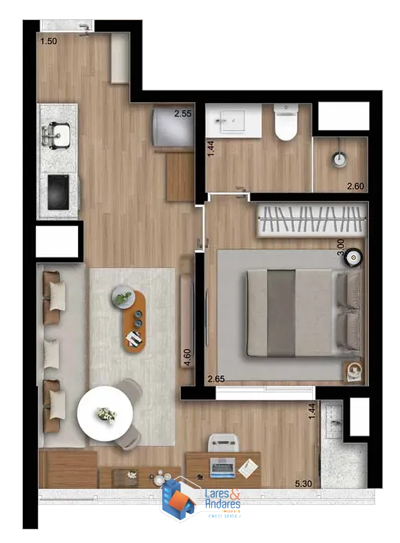 Apartamento, 2 quartos, 78 m² - Foto 12