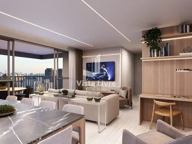 Apartamento 3 quartos e 3 banheiros, à venda, no bairro Vila Clementino em São Paulo