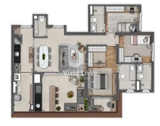 Apartamento, 3 quartos, 95 m² - Foto 23
