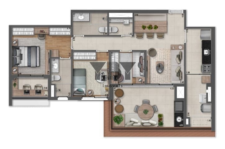 Cobertura à venda com 3 quartos, 162m² - Foto 21