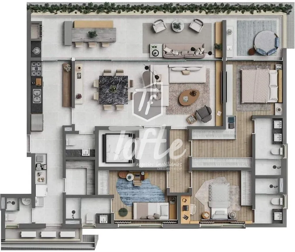 Apartamento, 3 quartos, 195 m² - Foto 23