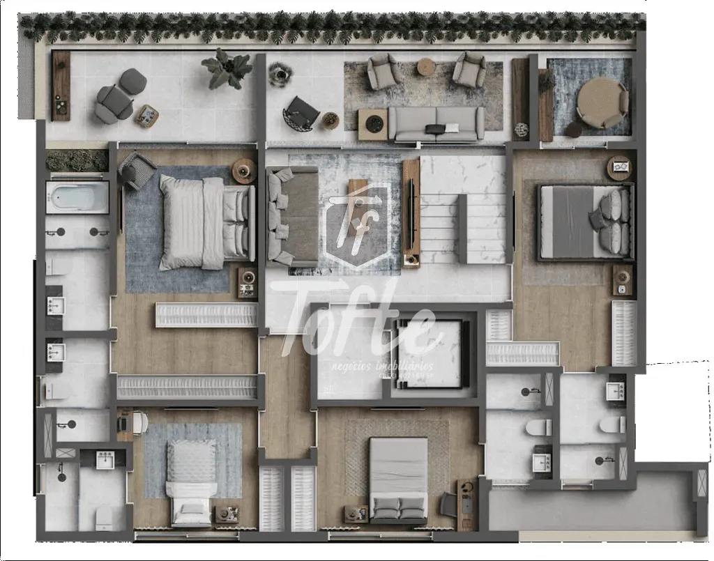 Apartamento, 3 quartos, 195 m² - Foto 24