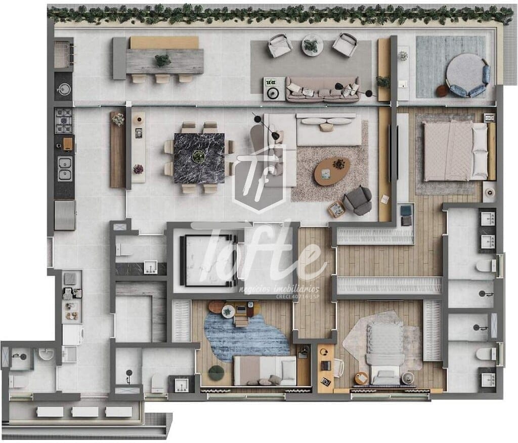 Cobertura, 4 quartos, 338 m² - Foto 23