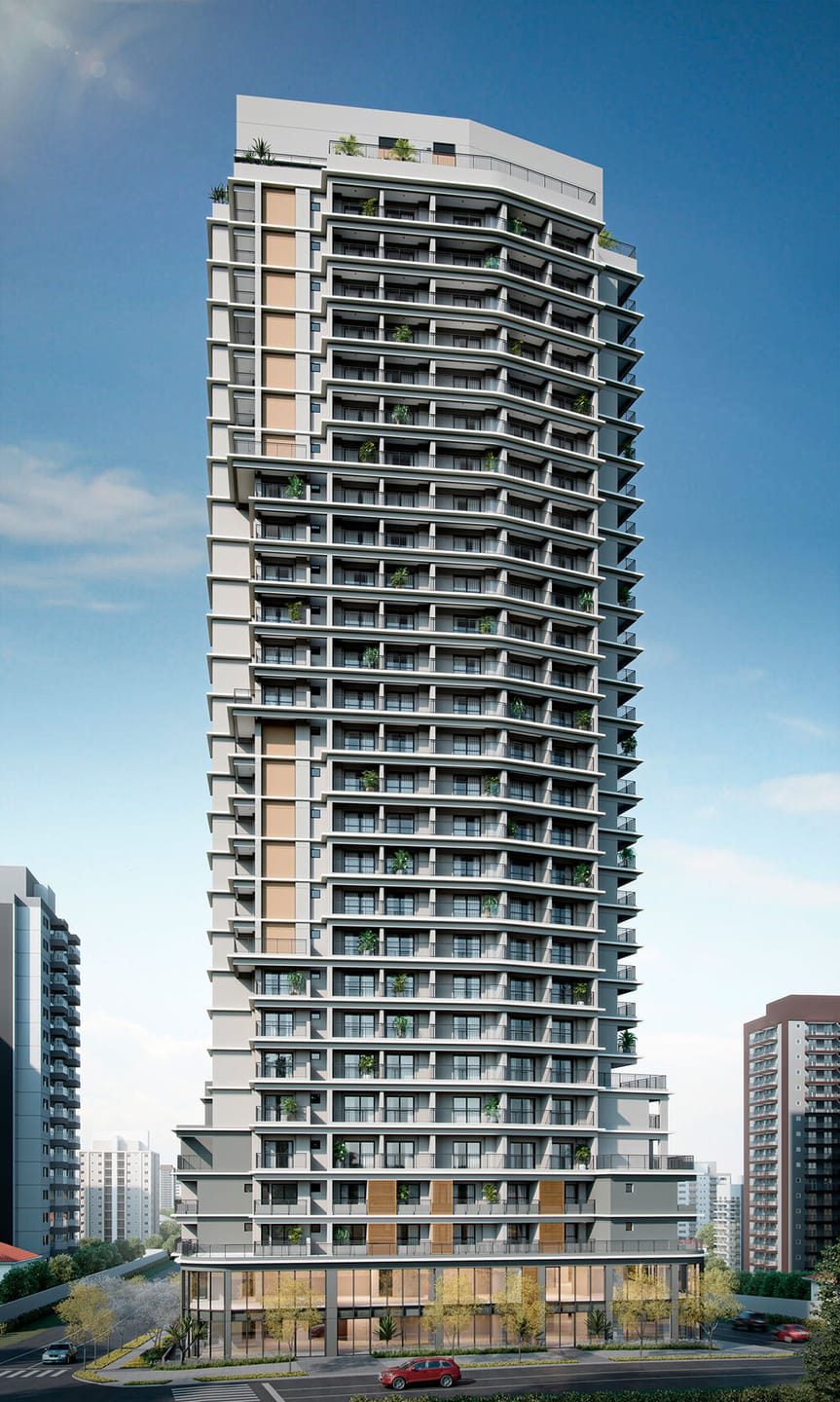 Apartamento à venda 2 Quartos 1 Suite 1 Vaga 51.97M² Campo Belo São Paulo - SP | Movi Campo Belo - Residencial