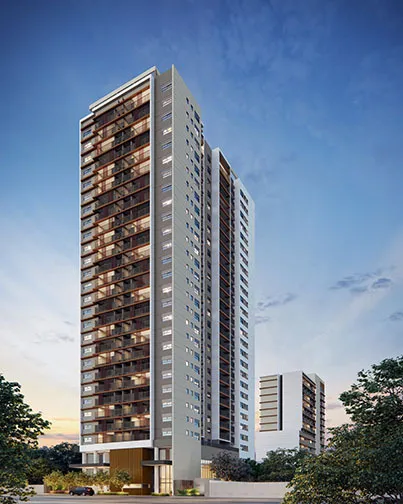 Apartamento à venda 3 Quartos 1 Suite 1 Vaga 95.83M² Santo Amaro São Paulo - SP | Hi View Alto da Boa Vista Residence