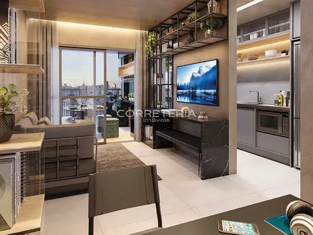 Apartamento 1 quarto e 2 banheiros, à venda, no bairro Ibirapuera em São Paulo