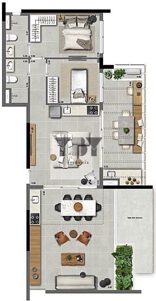 Cobertura à venda com 1 quarto, 97m² - Foto 31