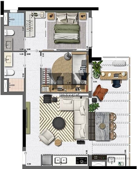 Cobertura à venda com 1 quarto, 97m² - Foto 32