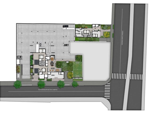 Planta do Sala - Sala à venda 19M² Brooklin Paulista São Paulo - SP | Retrato By Diálogo Offices - Comercial | JUDA BERTO IMOBILIÁRIA LTDA