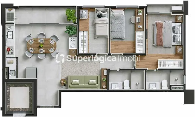 Apartamento, 3 quartos, 97 m² - Foto 32