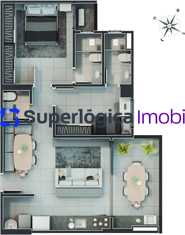 Apartamento, 3 quartos, 81 m² - Foto 35