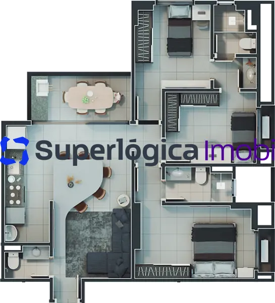 Apartamento, 3 quartos, 81 m² - Foto 36