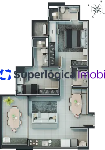 Apartamento, 3 quartos, 81 m² - Foto 37