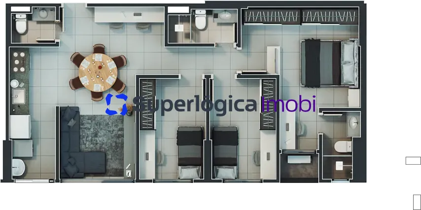 Apartamento, 3 quartos, 81 m² - Foto 42