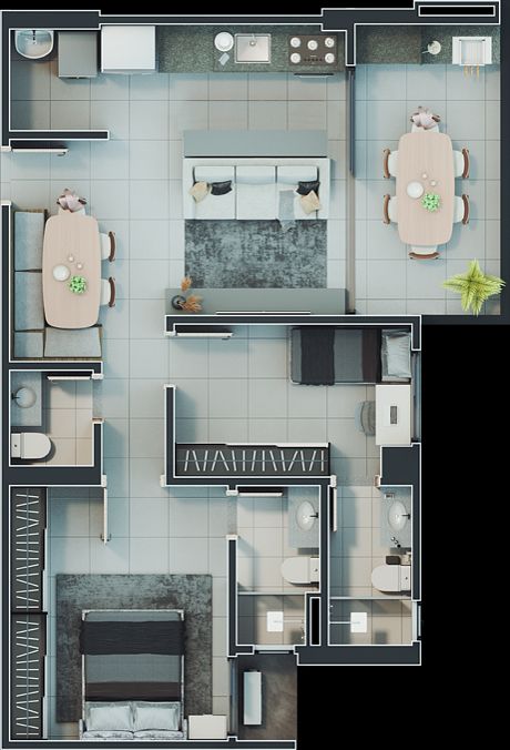 Apartamento, 2 quartos, 76 m² - Foto 34