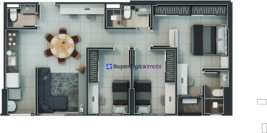 Apartamento, 2 quartos, 76 m² - Foto 42