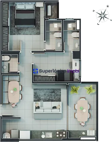 Apartamento, 3 quartos, 91 m² - Foto 35