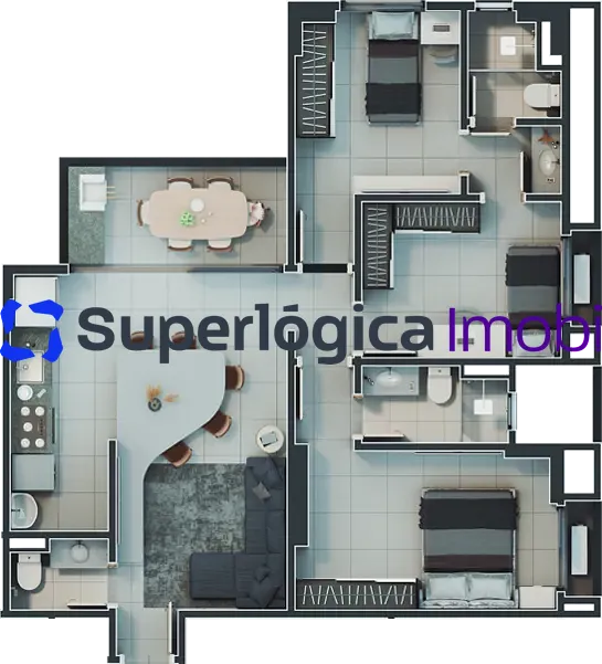 Apartamento, 3 quartos, 86 m² - Foto 36